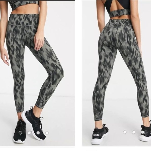 Varley Luna High Rise Leggings in Aztec Animal Print L NWOT - Picture 4 of 9